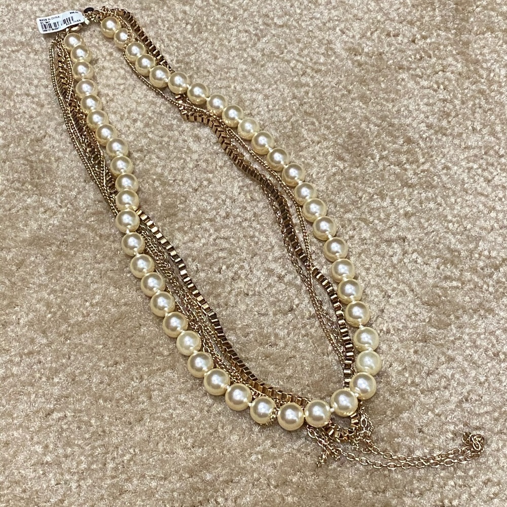 Brand New J. Crew Pearl Necklace